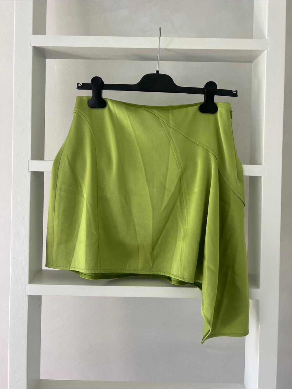 RARE La Ligne Periodot Alina Asymmetrical Satin Skirt - SAMPLE?